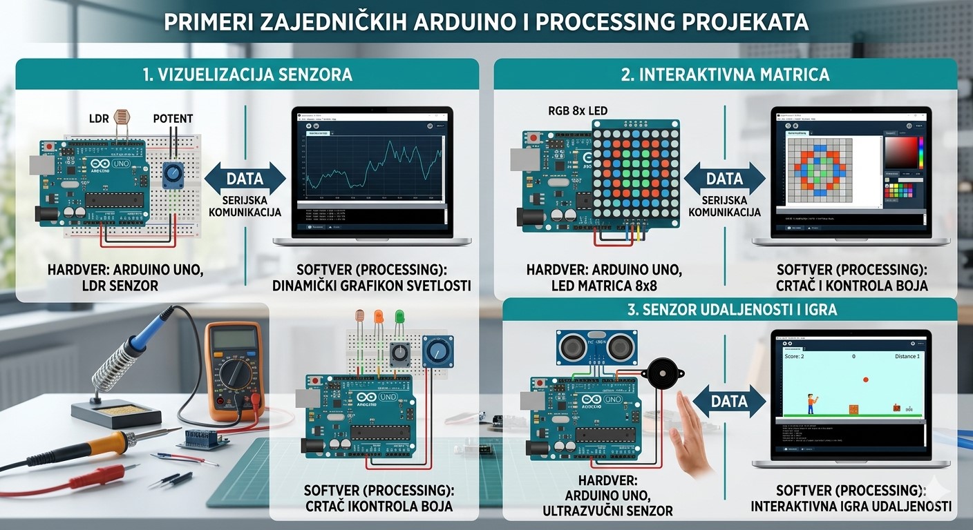 Primeri Arduino i Processing projekata