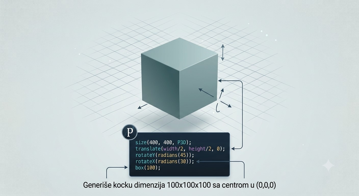 3D kocka