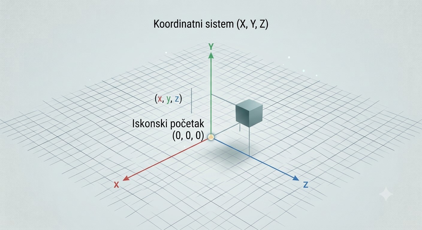 Koordinatni sistem u 3D