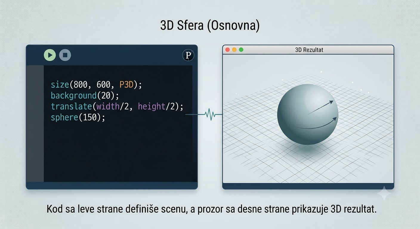 3D sfera
