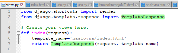  Figure 4: Logo Creator view: -index method