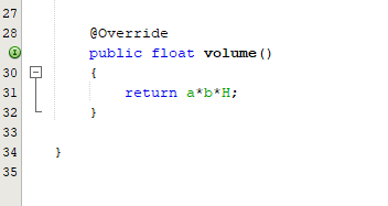 Figure 1: Interfaces-Revamped Volume () method