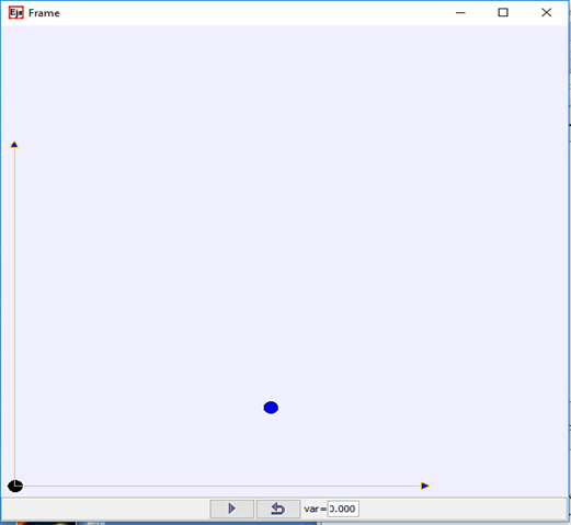 Figure 3: Cycles and arrays. View the created ball.