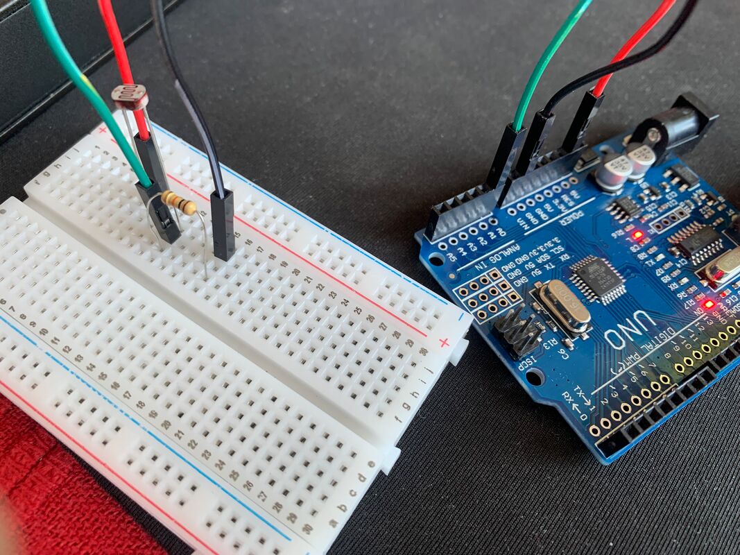 Exercise 2-Using Light sensor, basic