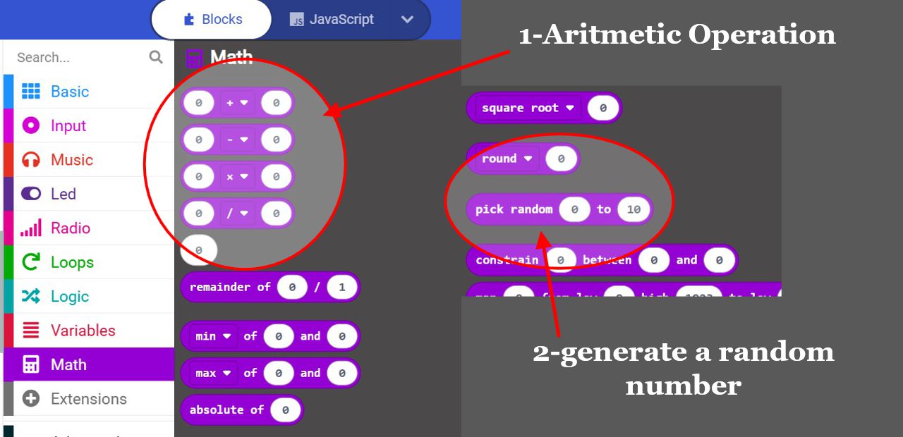 Programiranje mikrobit uređaja: 
