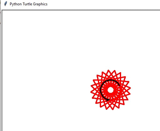 Example code in Python. More complicated Zvetda - execution in IDLE environment