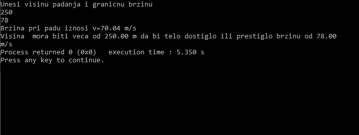 Slika 1: Rešenje zadatka 
