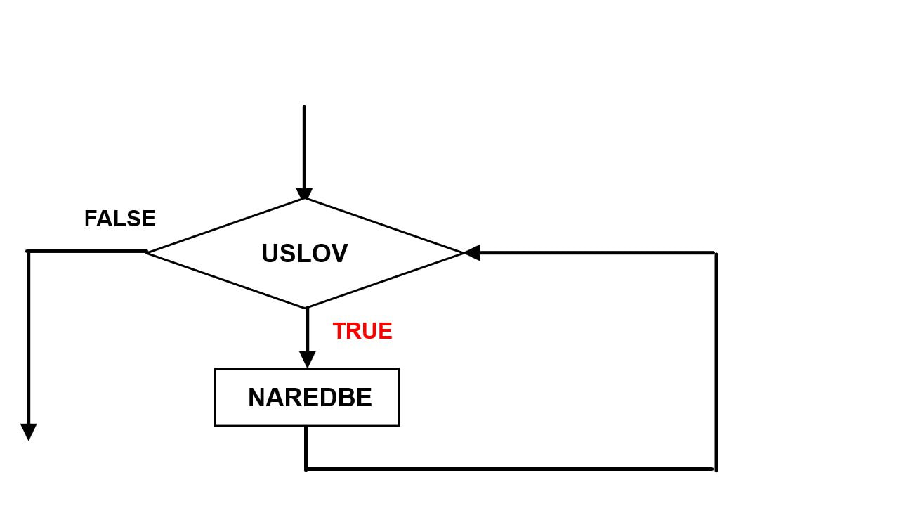 Algoritam while petlje